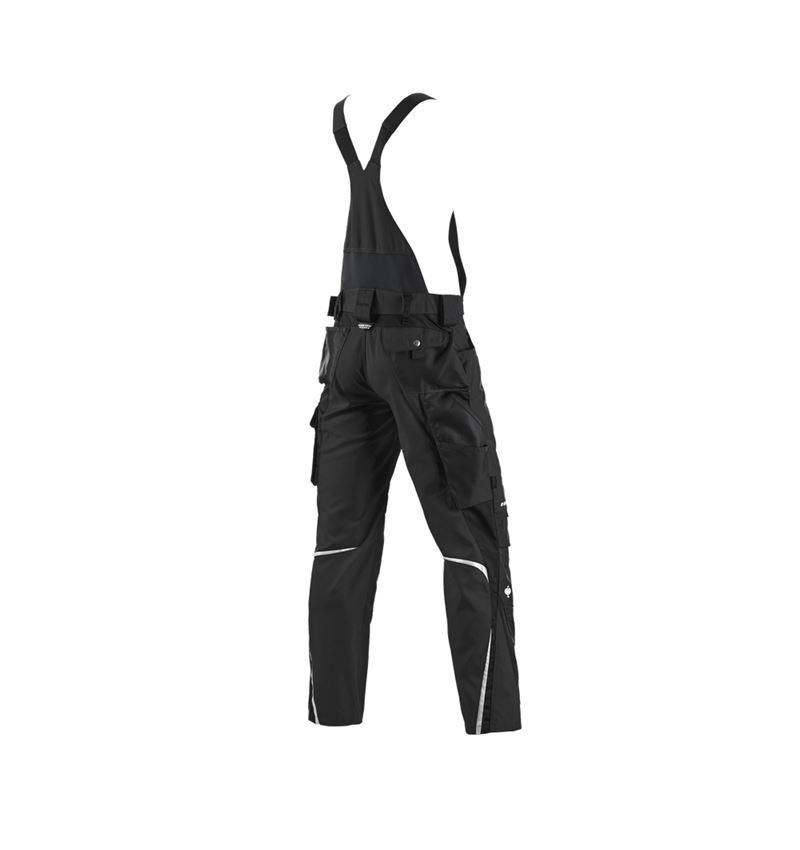Pracovné nohavice: Nohavice s náprsenkou e.s.motion zima + čierna 3