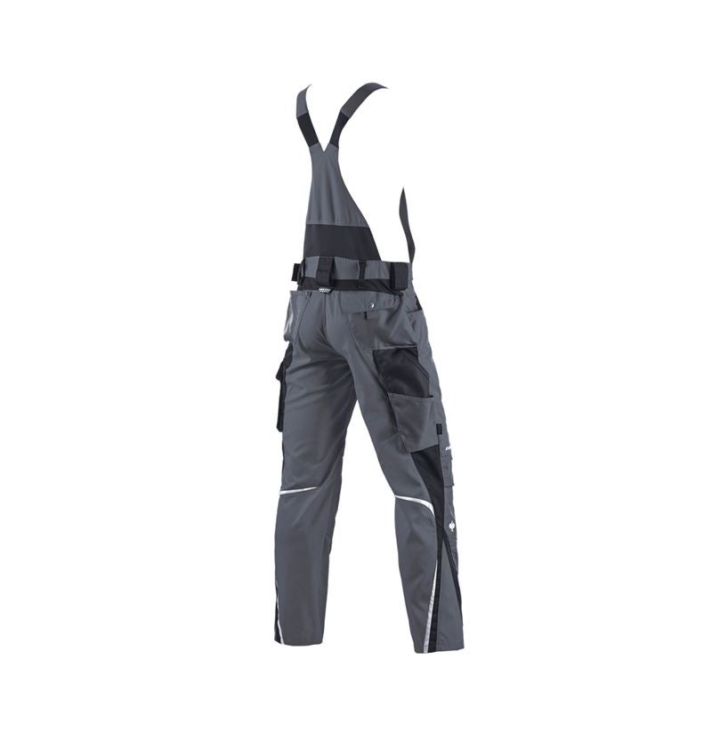 Studená: Nohavice s náprsenkou e.s.motion zima + sivá/čierna 3