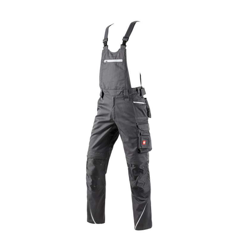 Pracovné nohavice: Nohavice s náprsenkou e.s.motion 2020 + antracitová/platinová