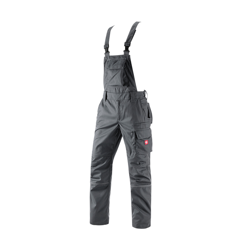 Pracovné nohavice: Nohavice s náprsenkou e.s.industry + cementová 2