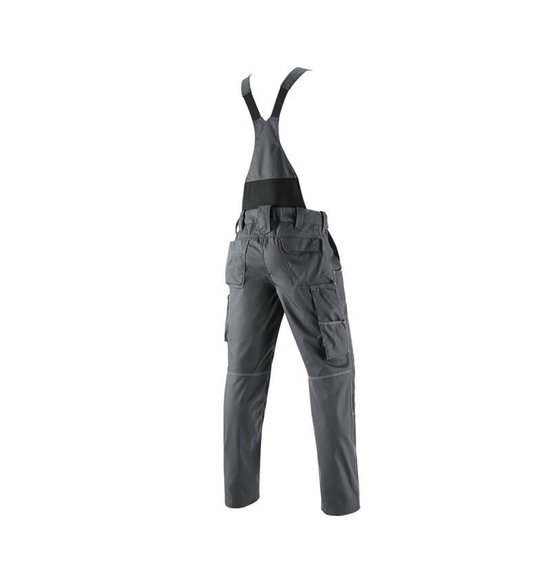 Pracovné nohavice: Nohavice s náprsenkou e.s.industry + cementová 3