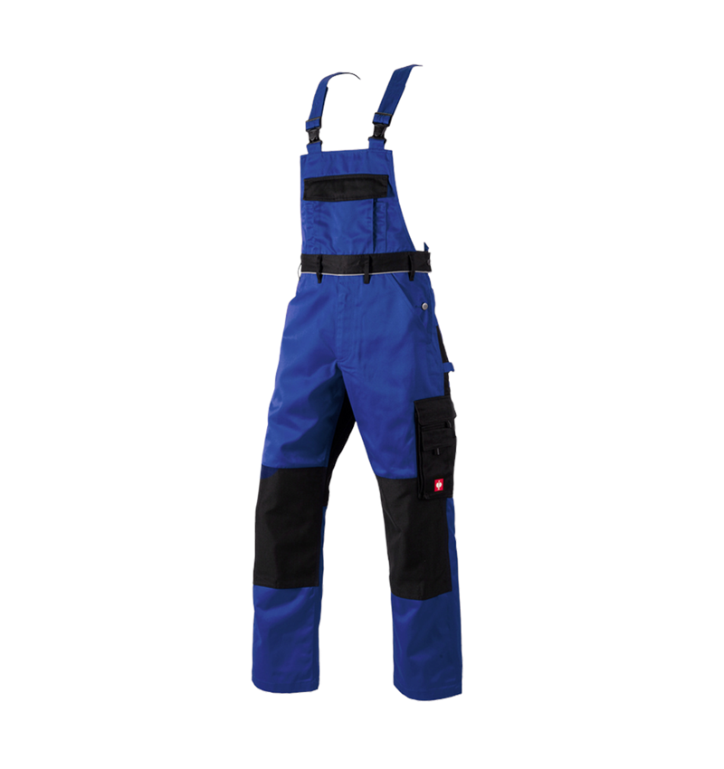 Inštalatér: Nohavice s náprsenkou e.s.image + nevadzovo modrá/čierna 3