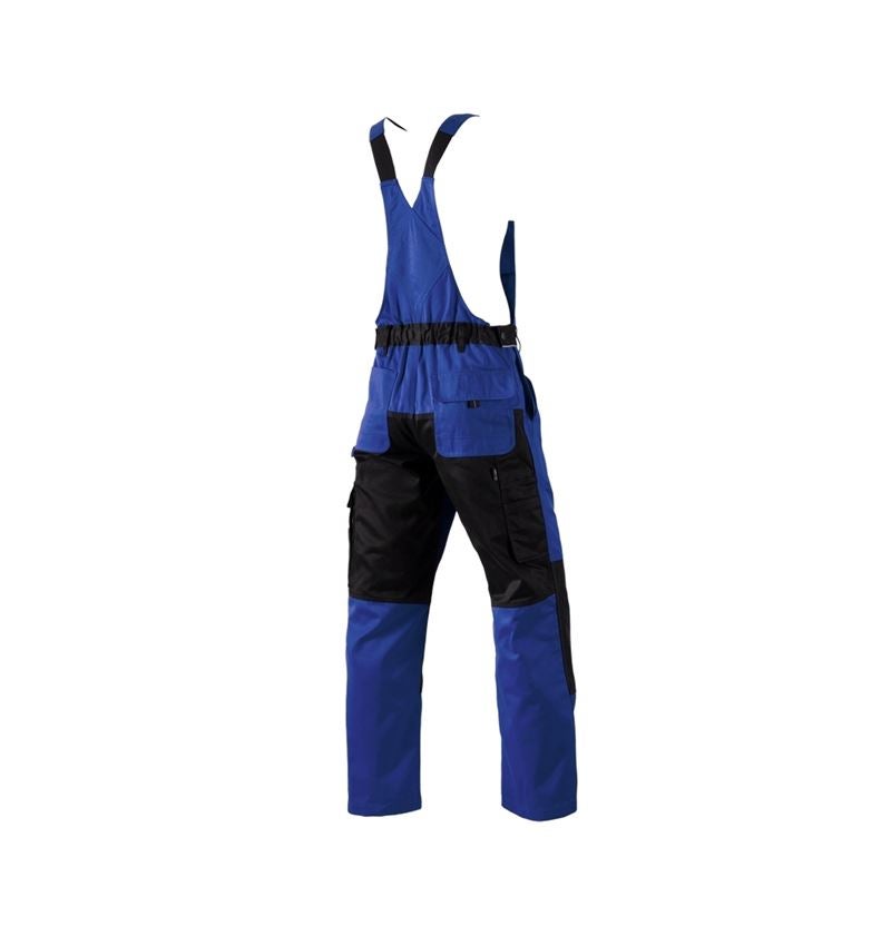 Pracovné nohavice: Nohavice s náprsenkou e.s.image + nevadzovo modrá/čierna 1