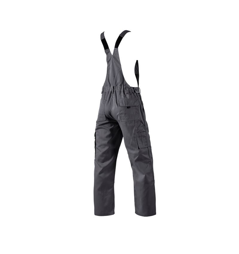 Pracovné nohavice: Nohavice s náprsenkou e.s.classic + sivá 3