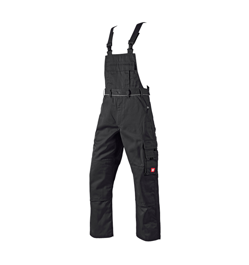 Pracovné nohavice: Nohavice s náprsenkou e.s.classic + čierna 2