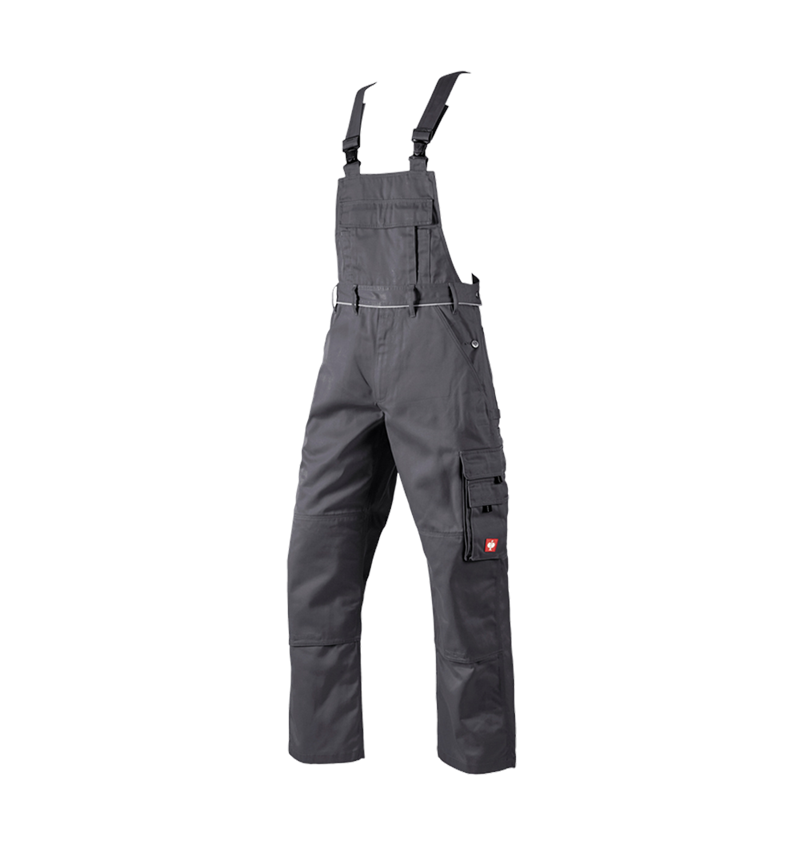 Pracovné nohavice: Nohavice s náprsenkou e.s.classic + sivá 2