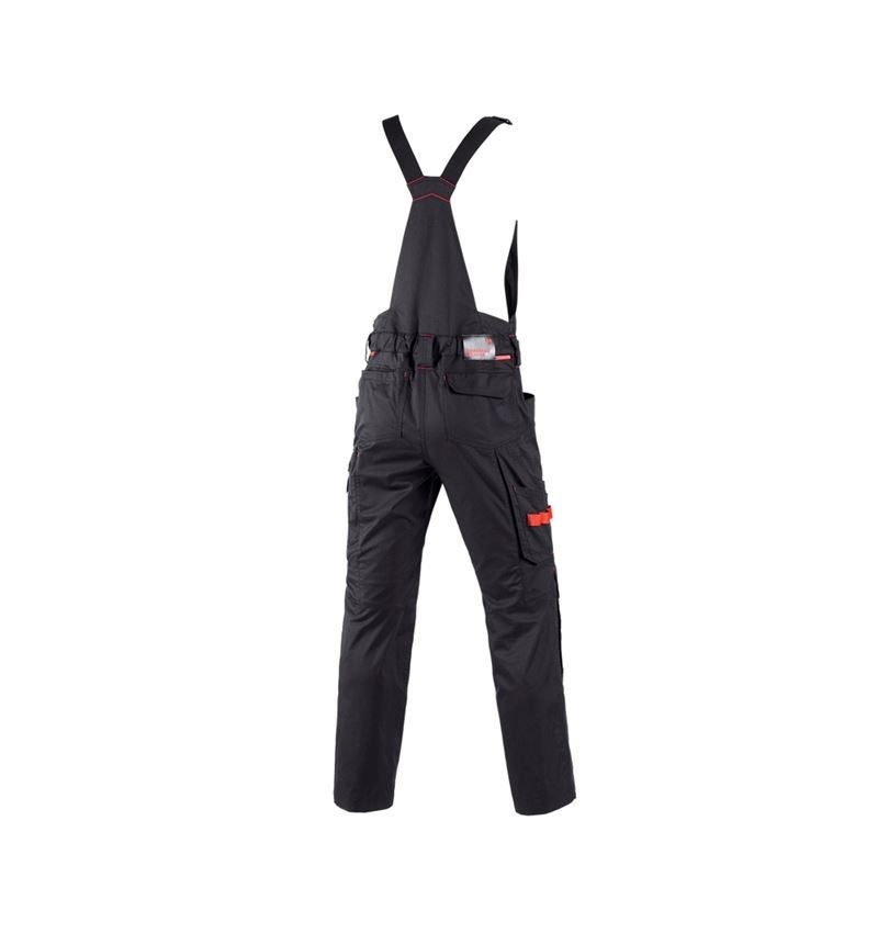 Pracovné nohavice: Nohavice s náprsenkou e.s.concrete light allseason + čierna 4
