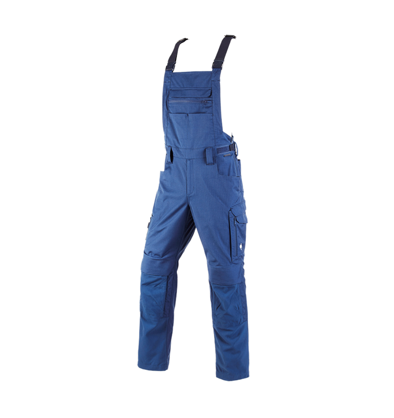 Témy: Nohavice s náprsenkou e.s.concrete solid + alkalická modrá 2