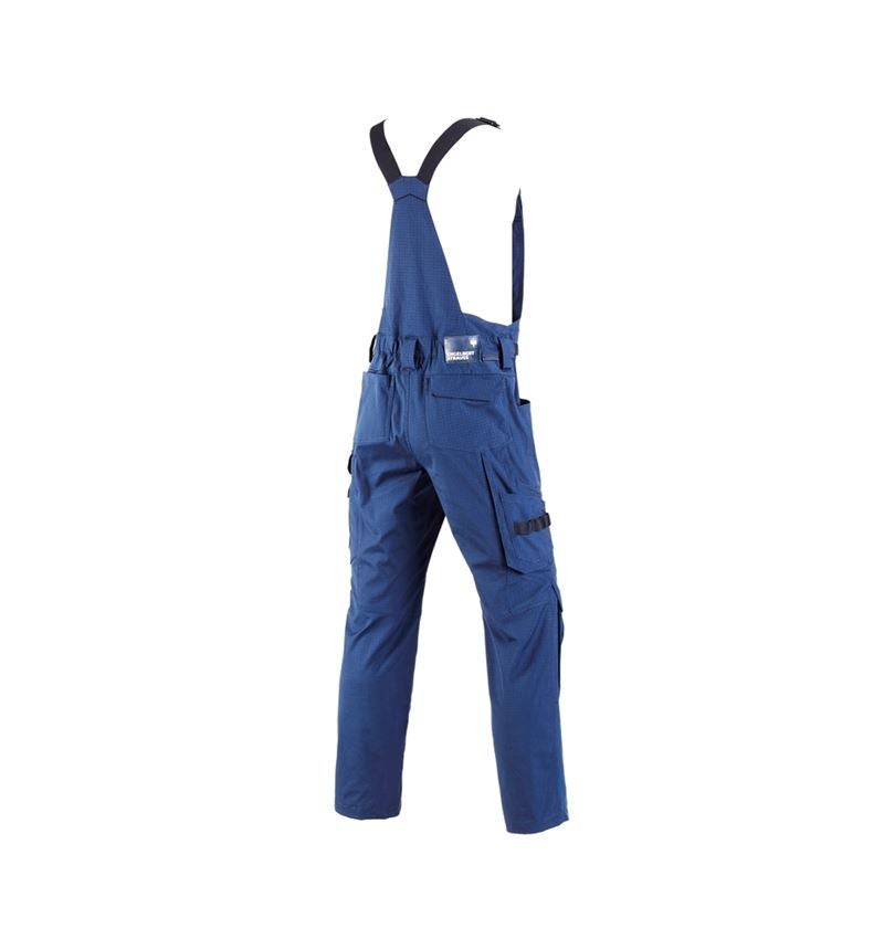 Pracovné nohavice: Nohavice s náprsenkou e.s.concrete solid + alkalická modrá 3