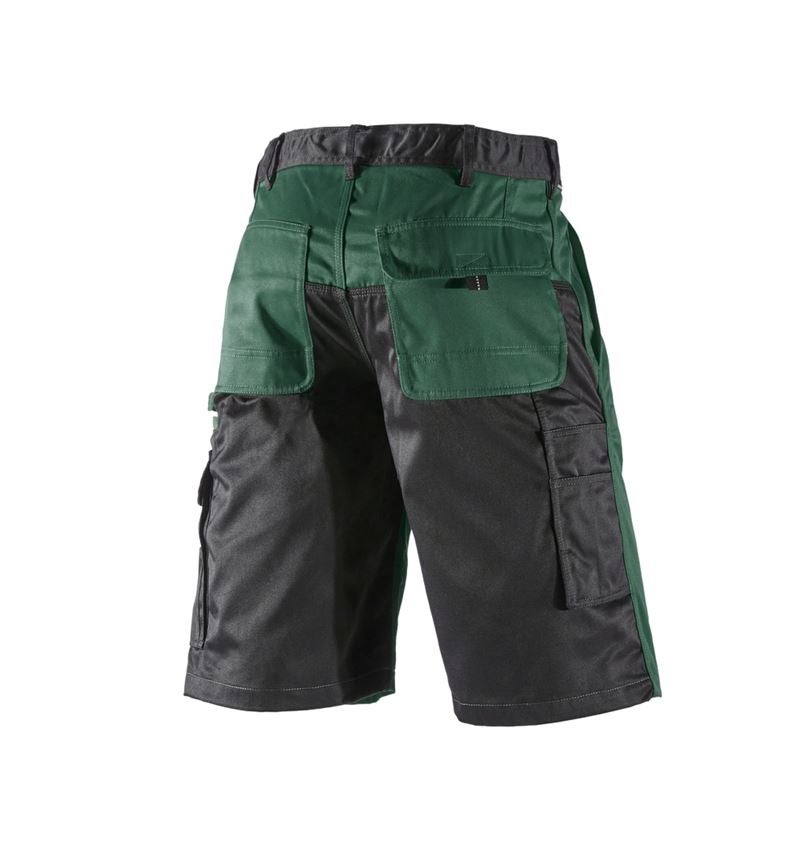 Pracovné nohavice: Šortky e.s.image + zelená/čierna 5