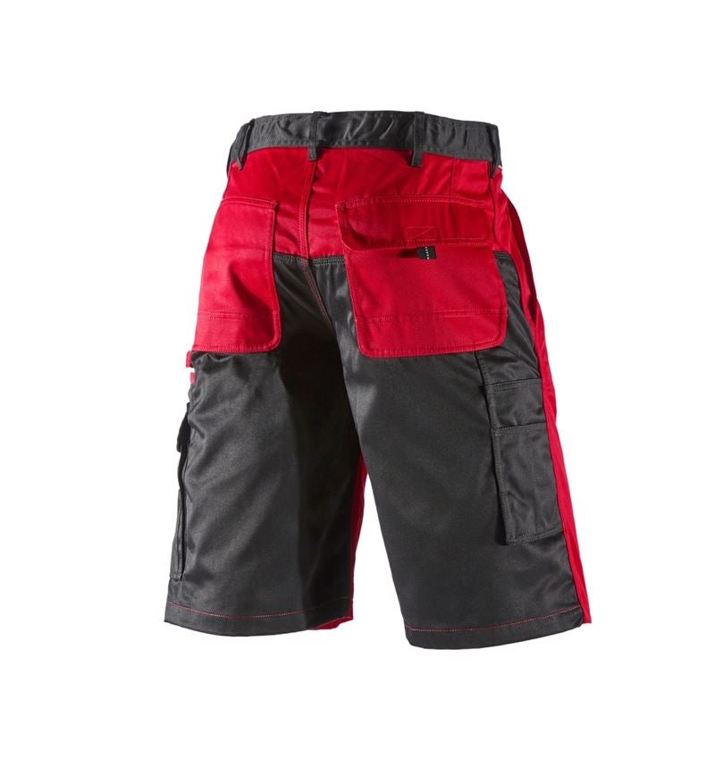 Pracovné nohavice: Šortky e.s.image + červená/čierna 5