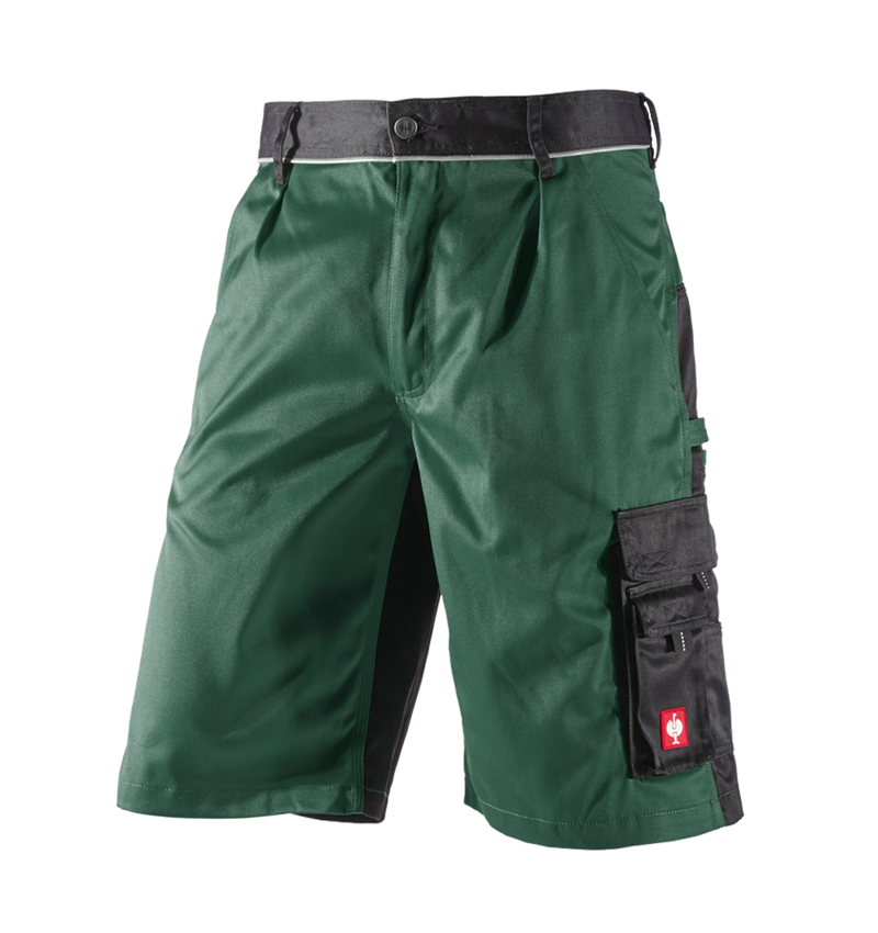 Pracovné nohavice: Šortky e.s.image + zelená/čierna 4