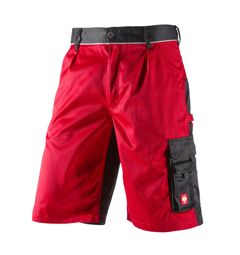 Pracovné nohavice: Šortky e.s.image + červená/čierna 4