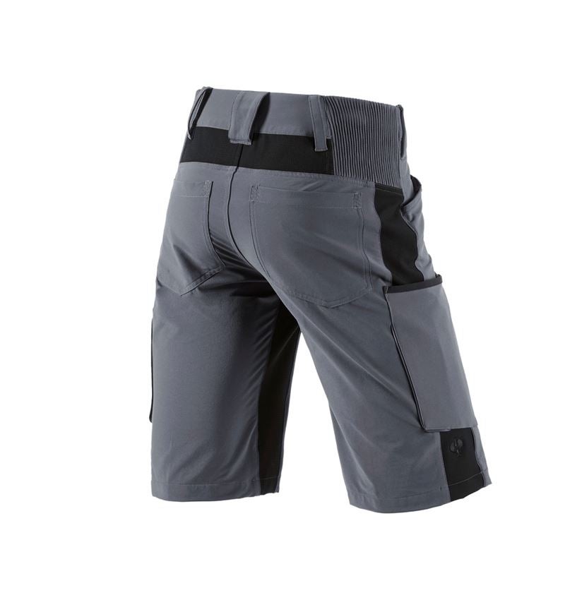 Pracovné nohavice: Šortky e.s.vision stretch, pánske + sivá/čierna 2