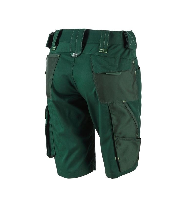 Pracovné nohavice: Šortky e.s.motion 2020, dámske + zelená/morská zelená 3