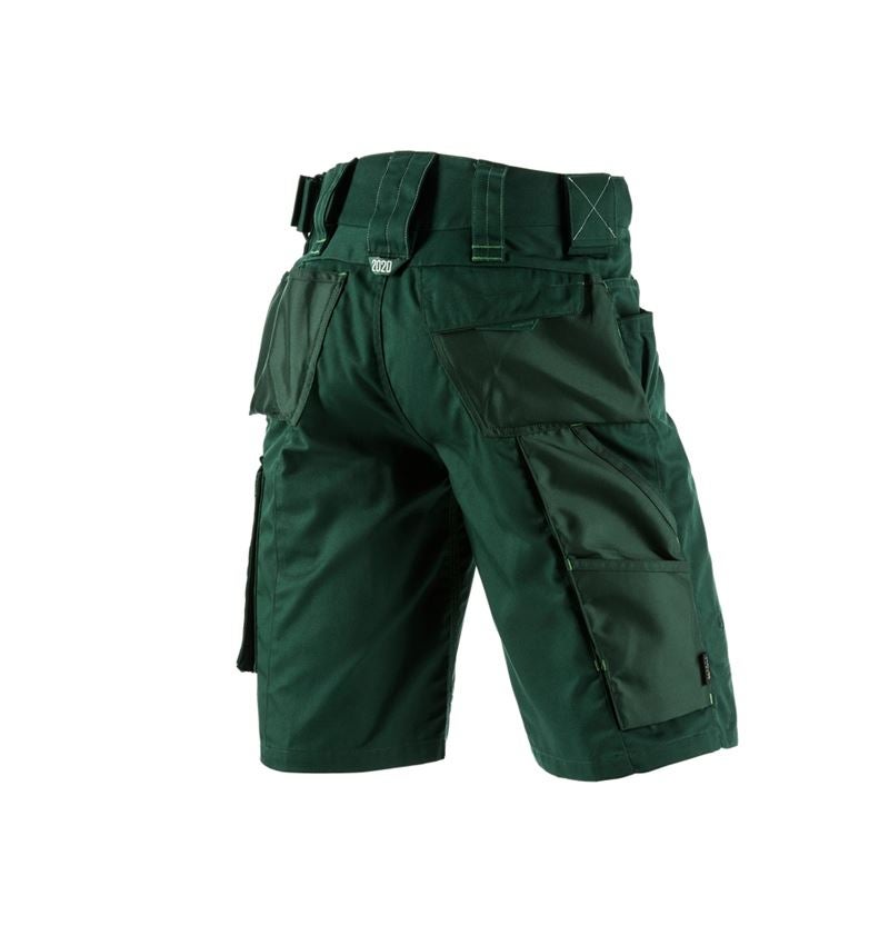 Pracovné nohavice: Šortky e.s.motion 2020 + zelená/morská zelená 3