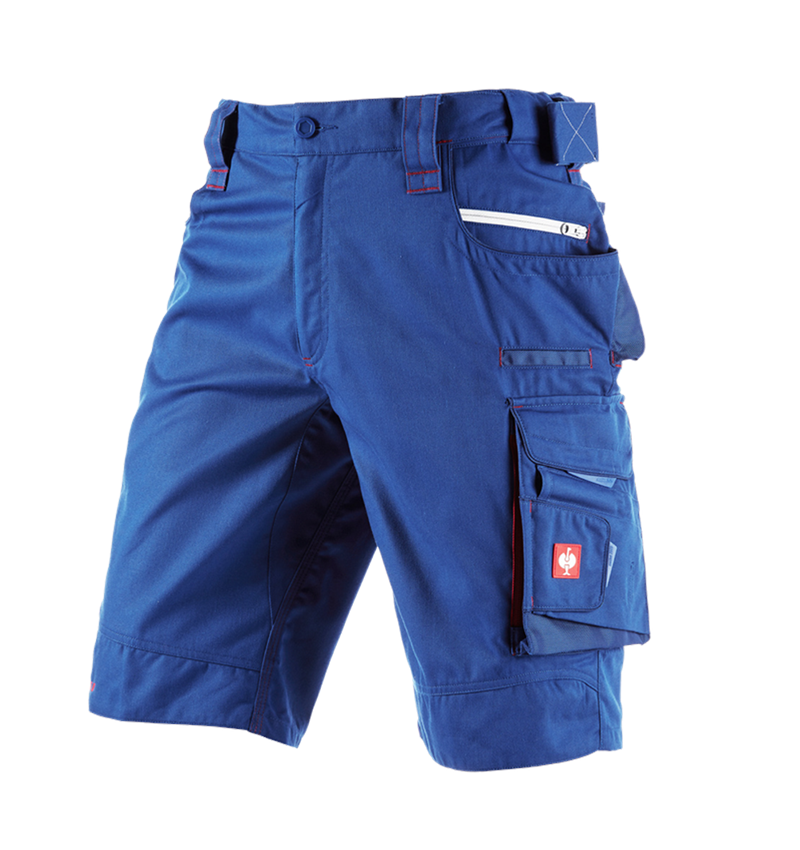 Pracovné nohavice: Šortky e.s.motion 2020 + nevadzovo modrá/ohnivá červená 2