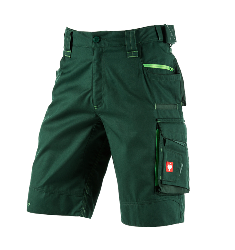 Pracovné nohavice: Šortky e.s.motion 2020 + zelená/morská zelená 2