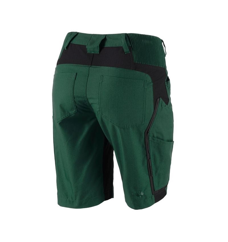 Pracovné nohavice: Šortky e.s.vision, dámske + zelená/čierna 3