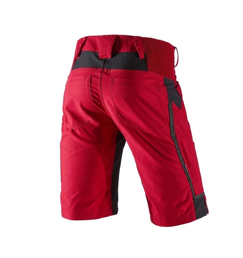 Pracovné nohavice: Šortky e.s.vision, pánske + červená/čierna 3