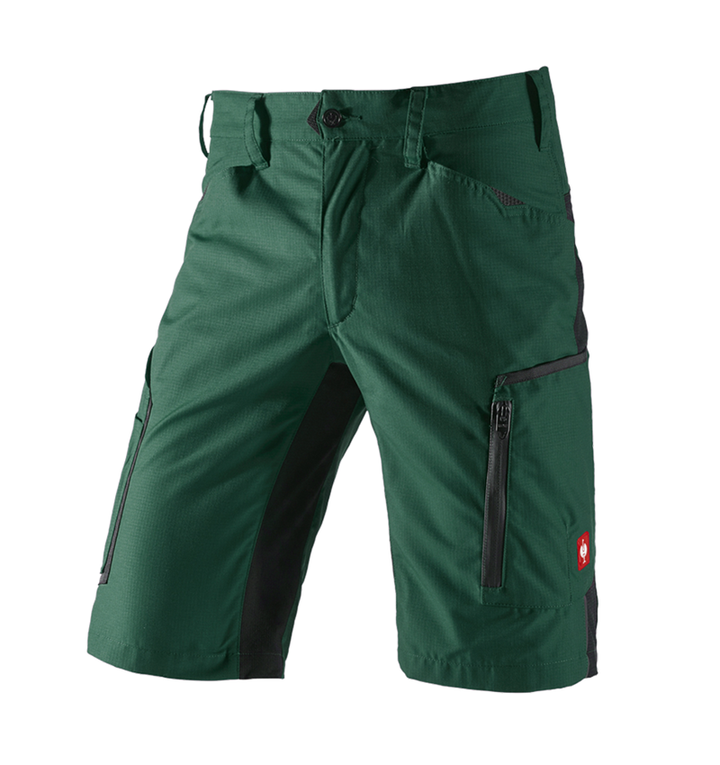 Pracovné nohavice: Šortky e.s.vision, pánske + zelená/čierna 2