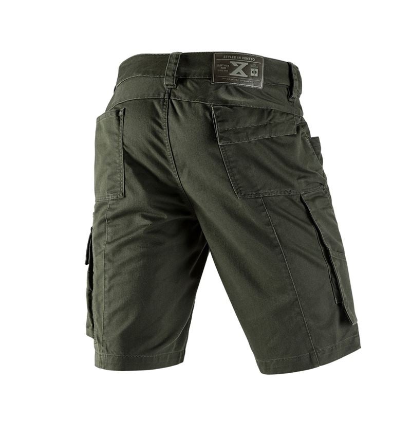 Pracovné nohavice: Šortky e.s.motion ten + maskáčová zelená 3