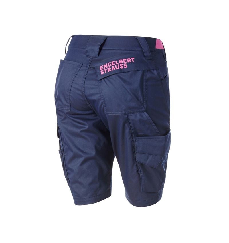 Pracovné nohavice: Šortky e.s.trail, dámske + tmavomodrá/ružová tara 6