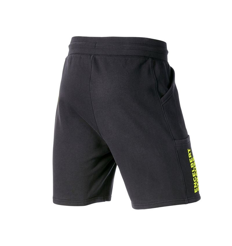 Pracovné nohavice: Teplákové šortky light e.s.trail + čierna/acidová žltá 3