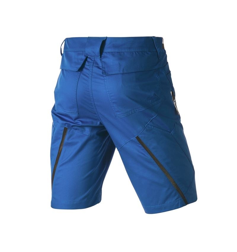 Pracovné nohavice: Šortky s viacerými vreckami e.s.ambition + enciánová modrá/grafitová 5
