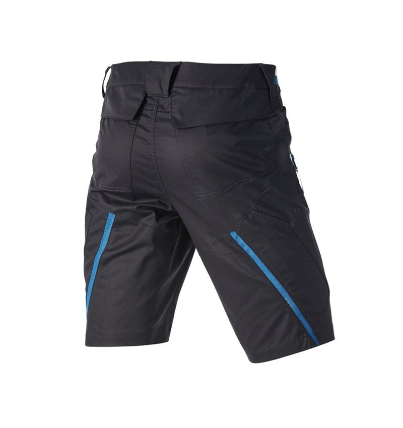 Pracovné nohavice: Šortky s viacerými vreckami e.s.ambition + grafitová/enciánová modrá 6