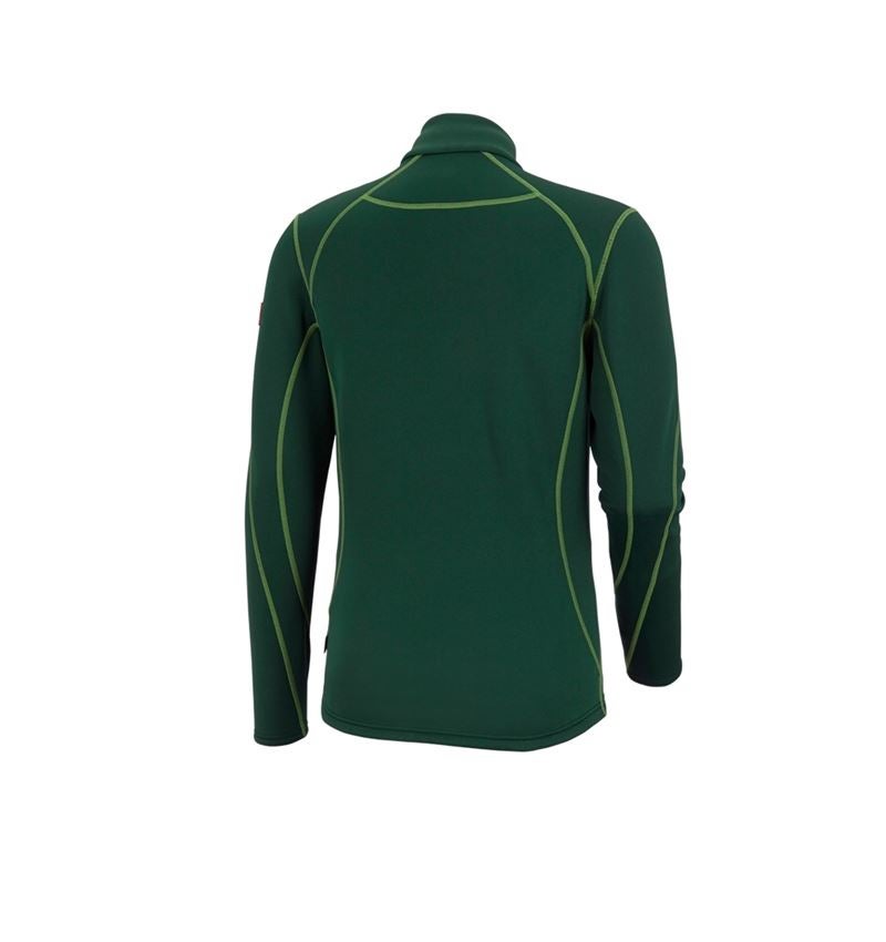 Tričká, pulóvre a košele: Funkčný sveter thermo stretch e.s.motion 2020 + zelená/morská zelená 3