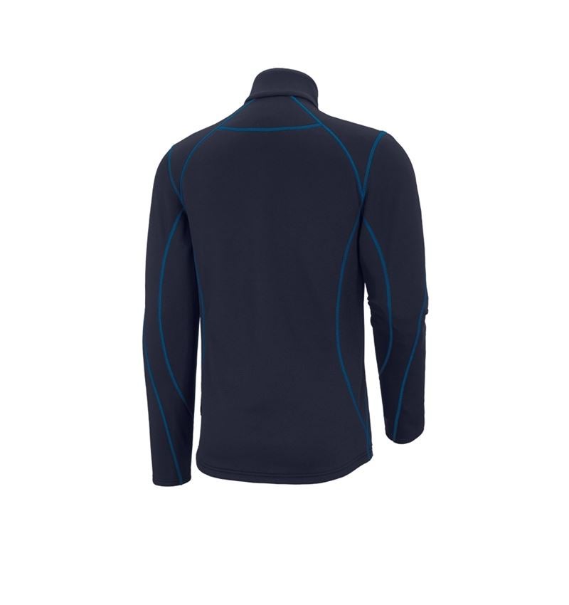 Tričká, pulóvre a košele: Funkčný sveter thermo stretch e.s.motion 2020 + tmavomodrá/atolová 3