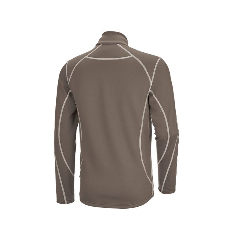 Tričká, pulóvre a košele: Funkčný sveter thermo stretch e.s.motion 2020 + kamenná/sádrová 3
