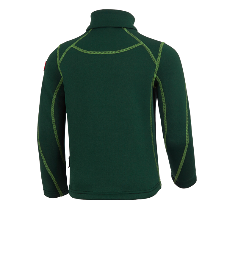 Tričká, pulóvre a košele: Termo strečový funk. sveter e.s.motion 2020,detsk. + zelená/morská zelená 3