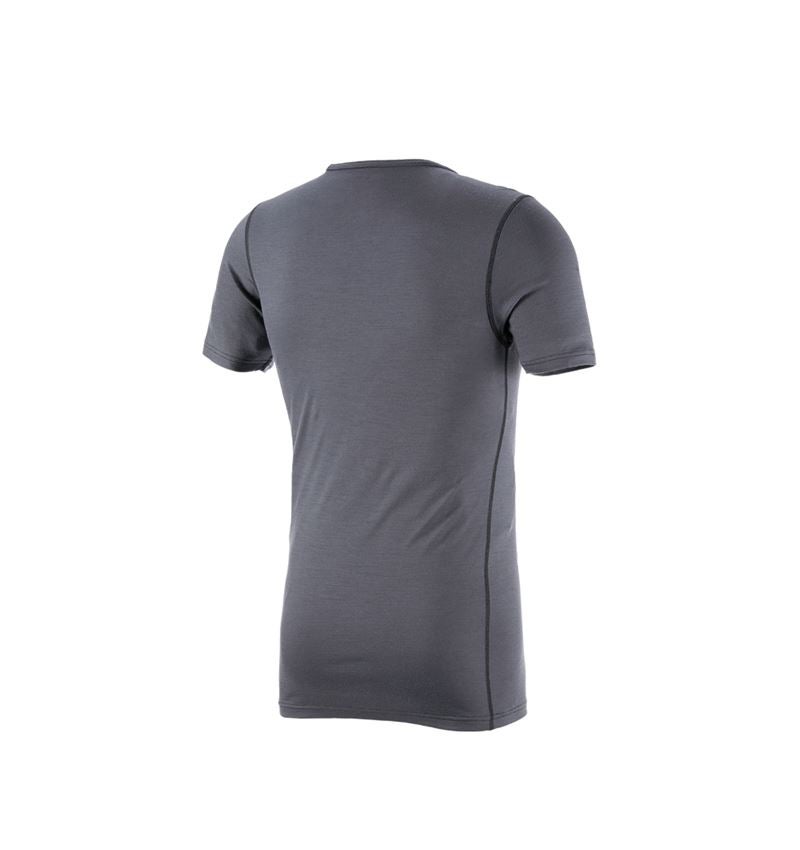 Spodná bielizeň | Termo oblečenie: Tričko merino e.s., pánske + cementová/grafitová 2
