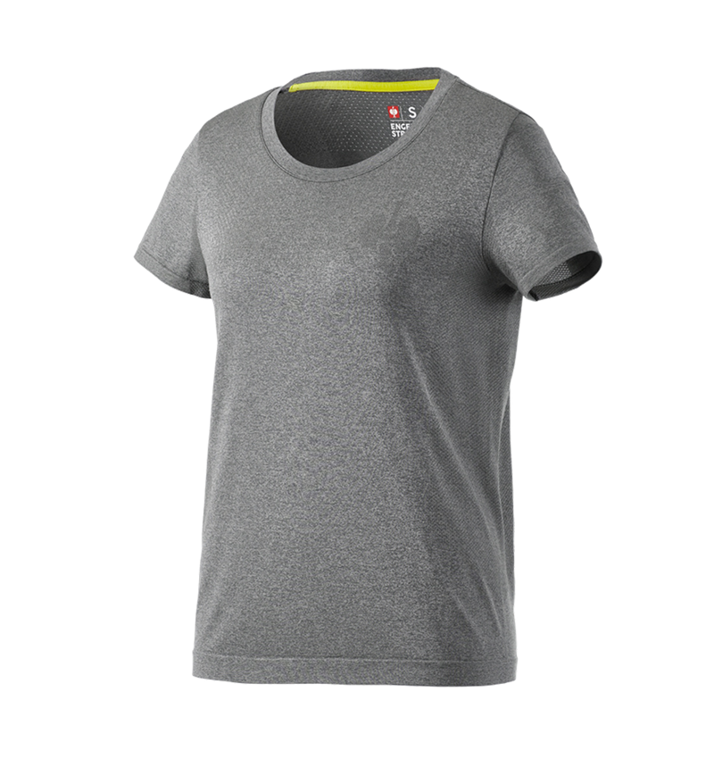 Tričká, pulóvre a košele: Tričko seamless e.s.trail, dámske + čadičovo sivá melanž 3