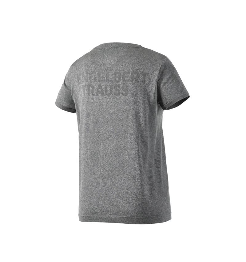 Tričká, pulóvre a košele: Tričko seamless e.s.trail, dámske + čadičovo sivá melanž 4