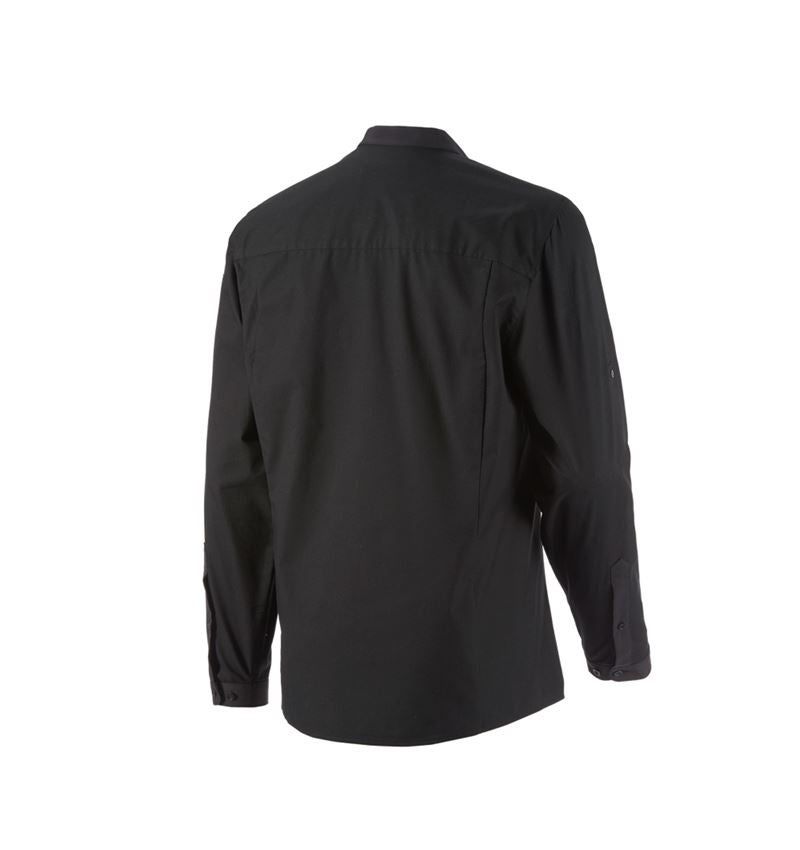 Tričká, pulóvre a košele: Kuchárska košeľa e.s. + čierna 3