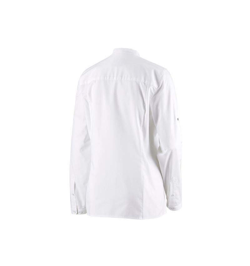 Tričká, pulóvre a košele: Kuchárska košeľa e.s., dámska + biela 3