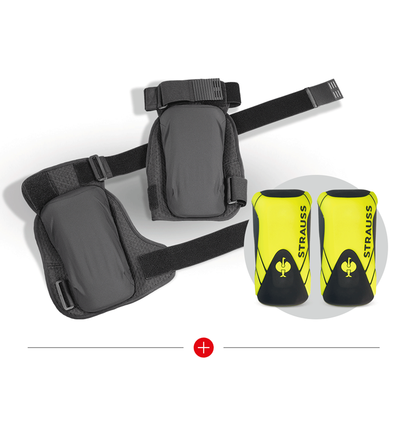 Ochranné pomôcky: SÚP.: e.s. Knee Pad + vrecká Pro-Comfort, soft