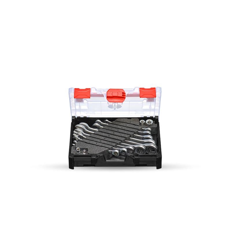 Systém STRAUSSbox: Súprava Ratch-Tech, rovné, v STRAUSSbox mini