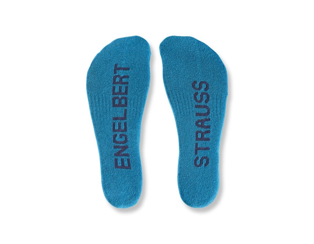 Ponožky | Pančuchy: Univerzálne ponožky e.s. Classic light/high + atolová/tmavomodrá
