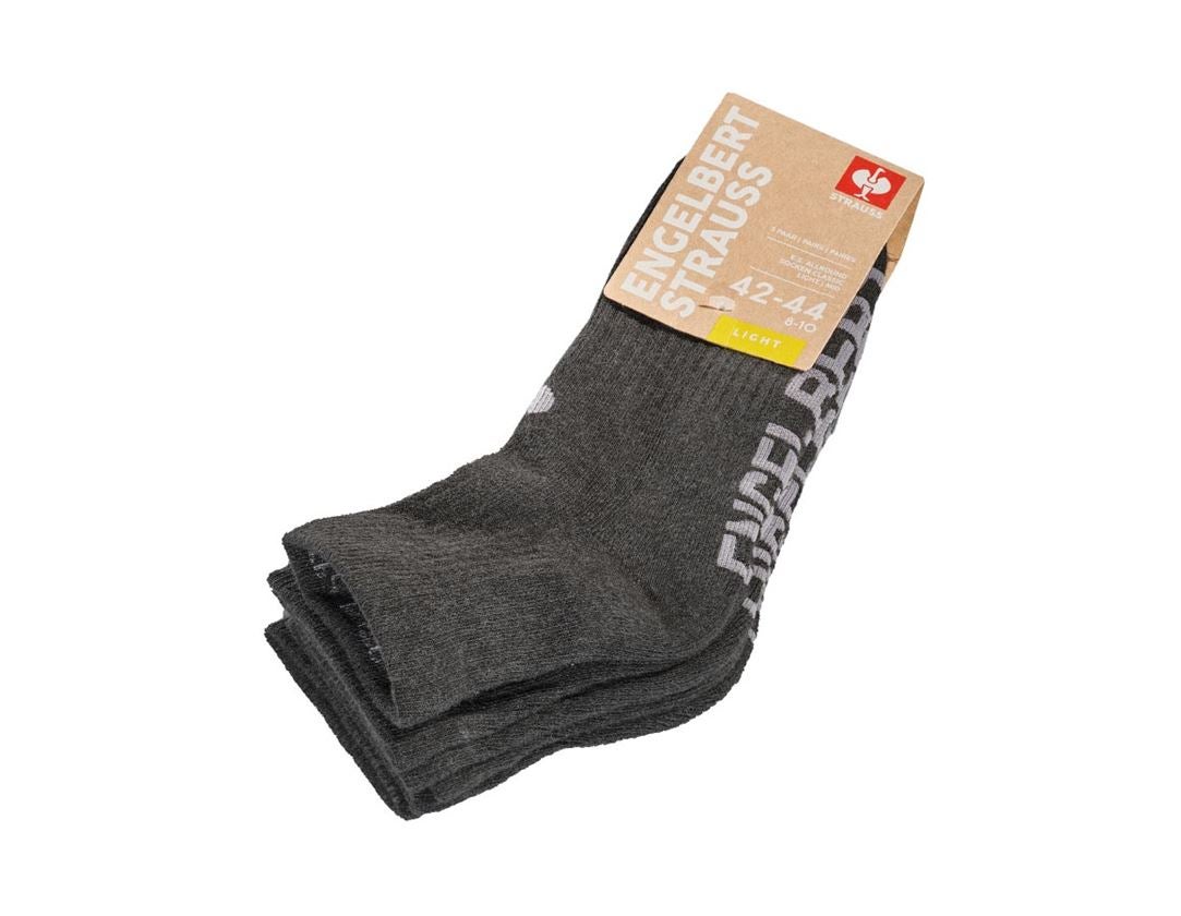 Ponožky | Pančuchy: Univerzálne ponožky e.s. Classic light/mid + antracitová