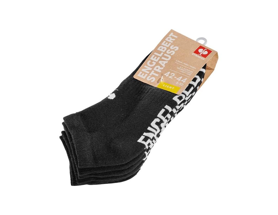 Ponožky | Pančuchy: Univerzálne ponožky e.s. Classic light/low + čierna