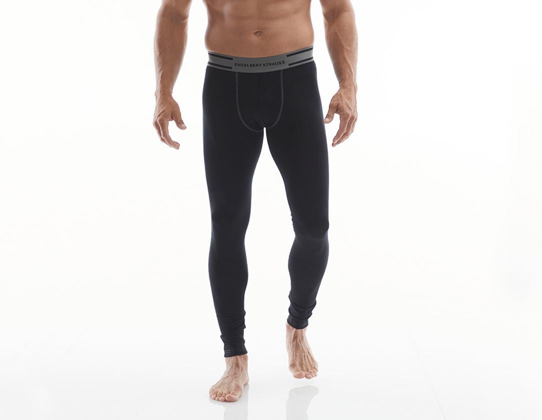 Spodná bielizeň | Termo oblečenie: Spodky e.s.cotton stretch + čierna