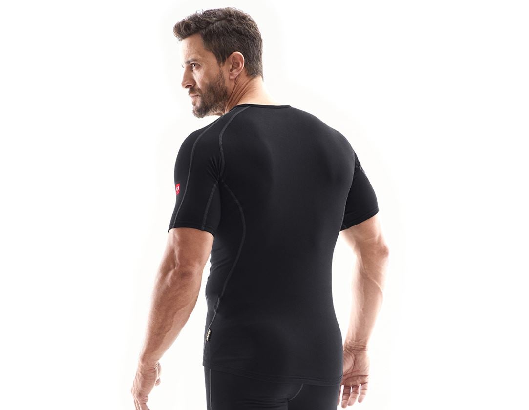 Spodná bielizeň | Termo oblečenie: Funkčné tričko e.s. clima-pro-warm, pánske + čierna 1