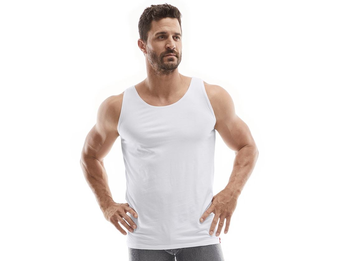 Spodná bielizeň | Termo oblečenie: Atletické tričko e.s. modal + biela