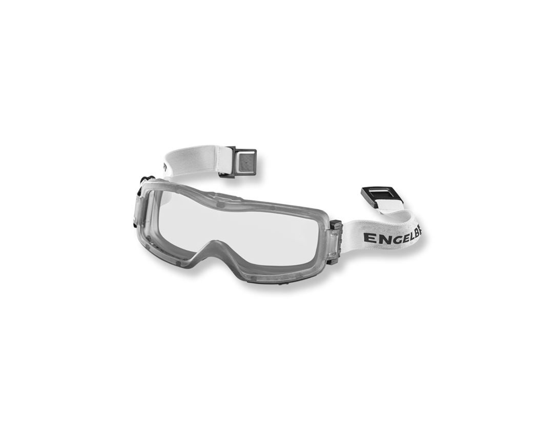 Ochranné okuliare: Ochranné okuliare e.s. Comba + sivá/transparentná