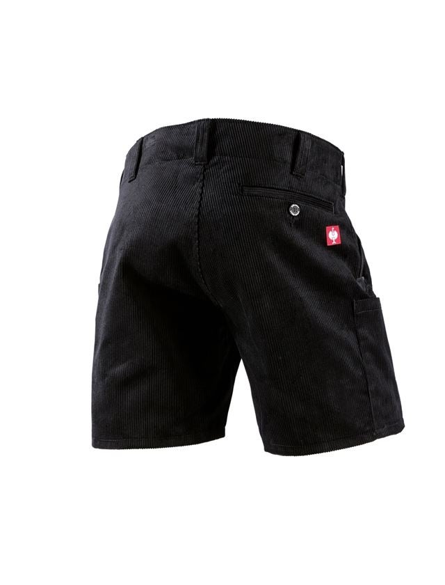 Pracovné nohavice: Cechové šortky e.s. z hrubého kordu + čierna 2