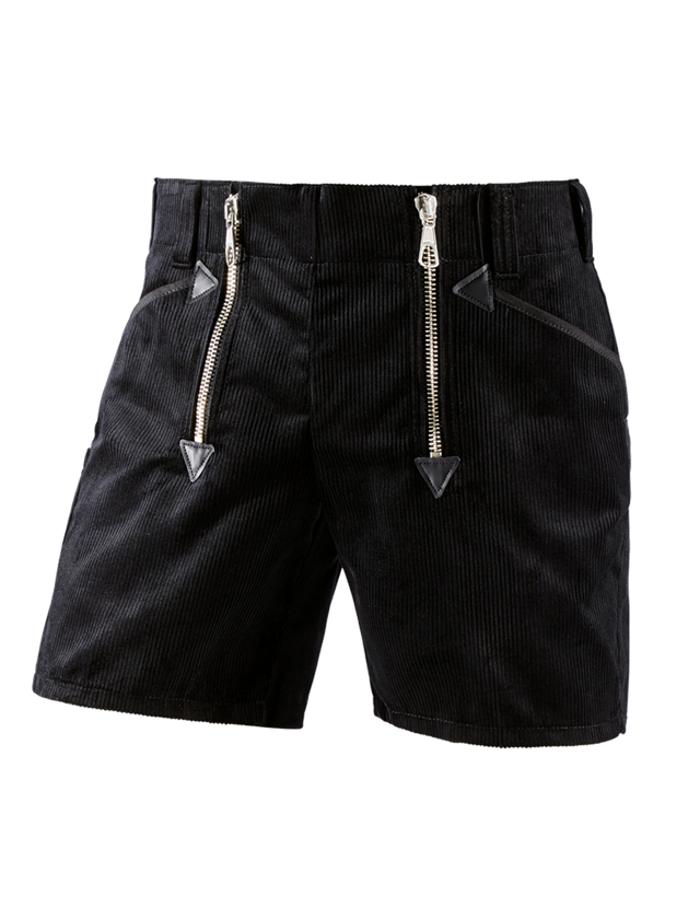 Pracovné nohavice: Cechové šortky e.s. z hrubého kordu + čierna 1